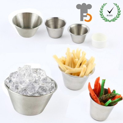 Stainless Steel Portion Cups 2oz,4oz,6oz