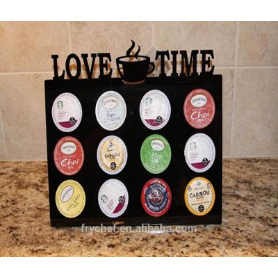 K Cup Coffee Capsule Carousel Display Stand Factory Supply